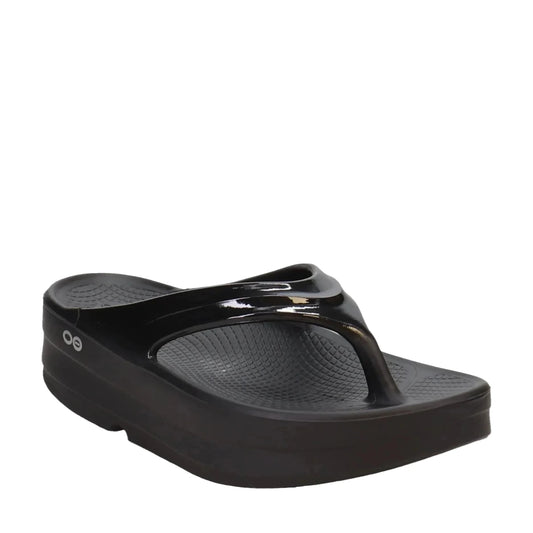 Oofos Women's OOmega OOlala Sandal - Black