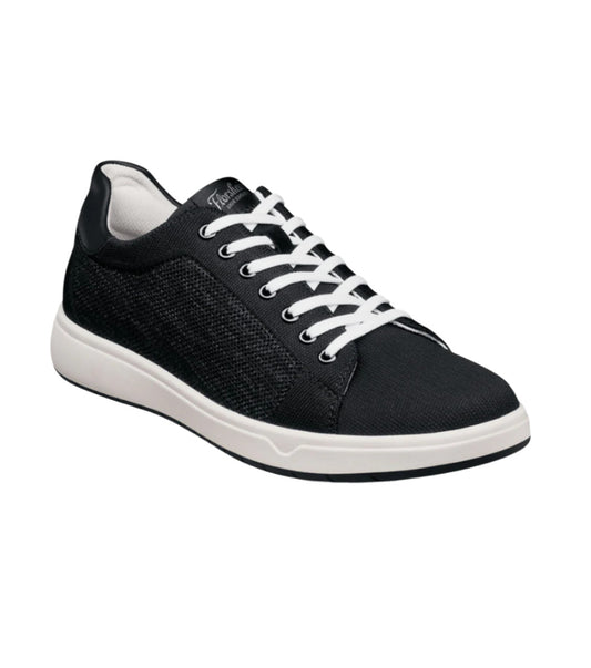 Florsheim Mens Heist Knit Sneaker - Black