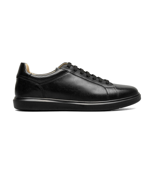 Florsheim Men's Social Lace To Toe Sneaker - Black