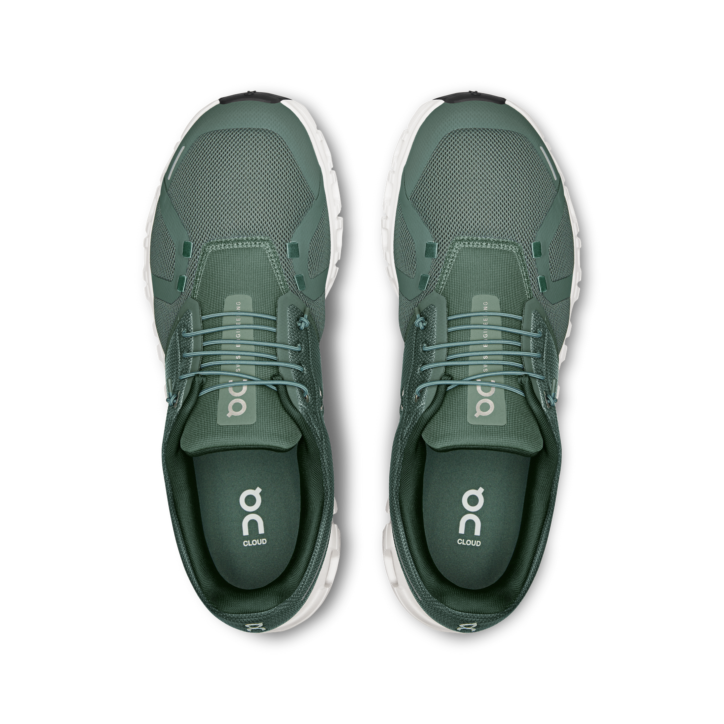 Men's On Cloud 6 Running Shoes - Olive/Evergreen