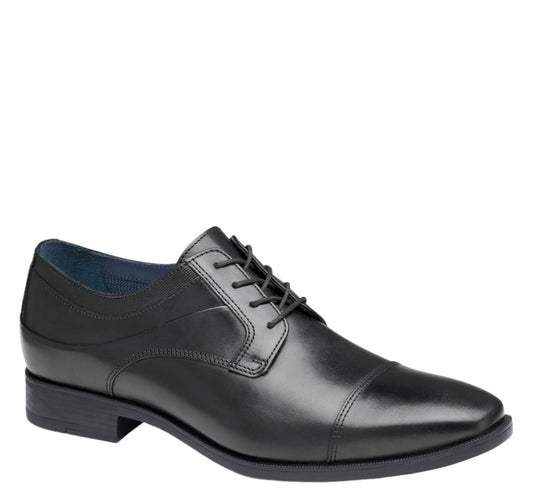 Johnston & Murphy Men's Gibbons Cap Toe - Black