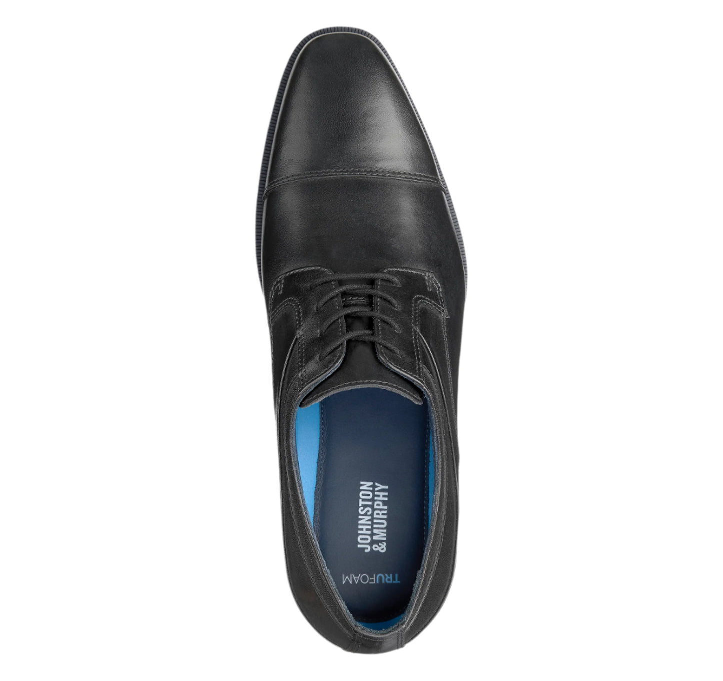 Johnston & Murphy Men's Gibbons Cap Toe - Black