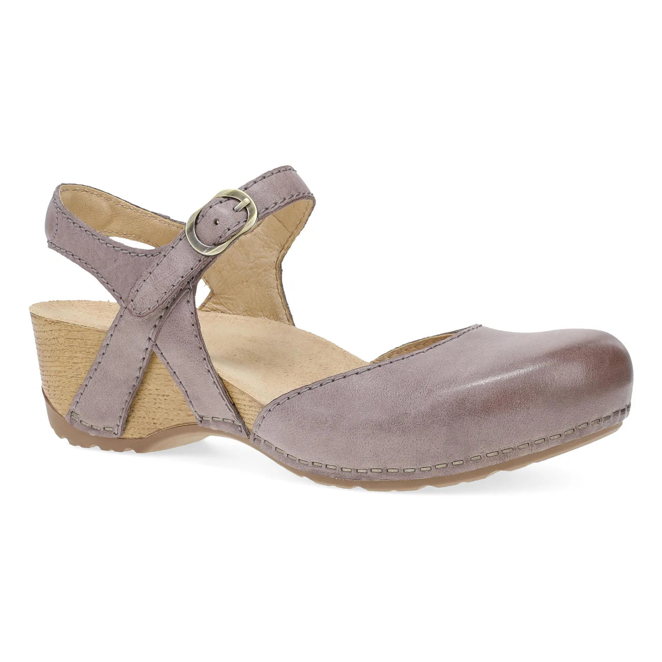 Dansko Women's Tiffani Mary Jane - Dusty Lilac Leather