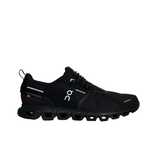 On Running Men's Cloud 6 Waterproof Athletic Shoe - All Black