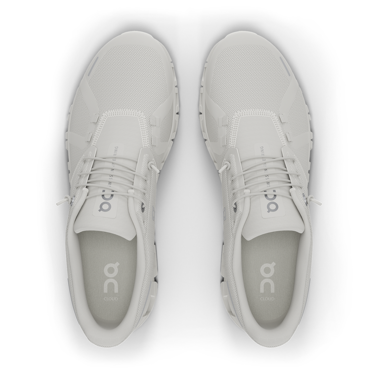 On Men's Athletic Cloud 6 - White/White