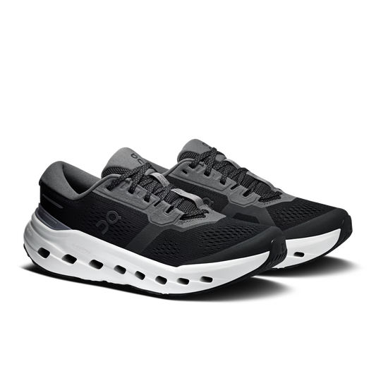 On Running Women's Cloudrunner 3 Shoes - Black/Black