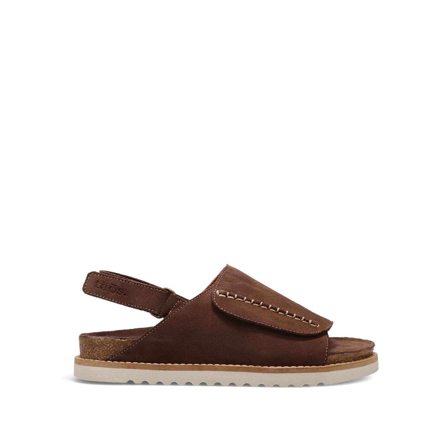 Taos Women's Abstract Sandal - Chocolate Suede