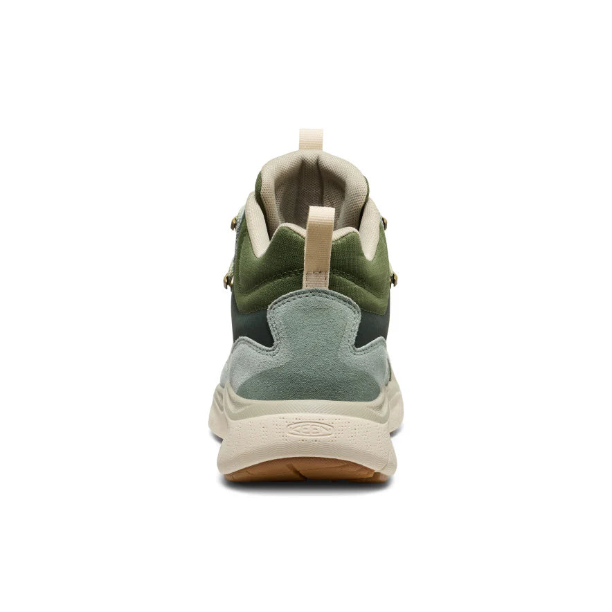 Keen Women's Leiki Waterproof Leather Hiking Boot - Iceberg Green/Bronze Green