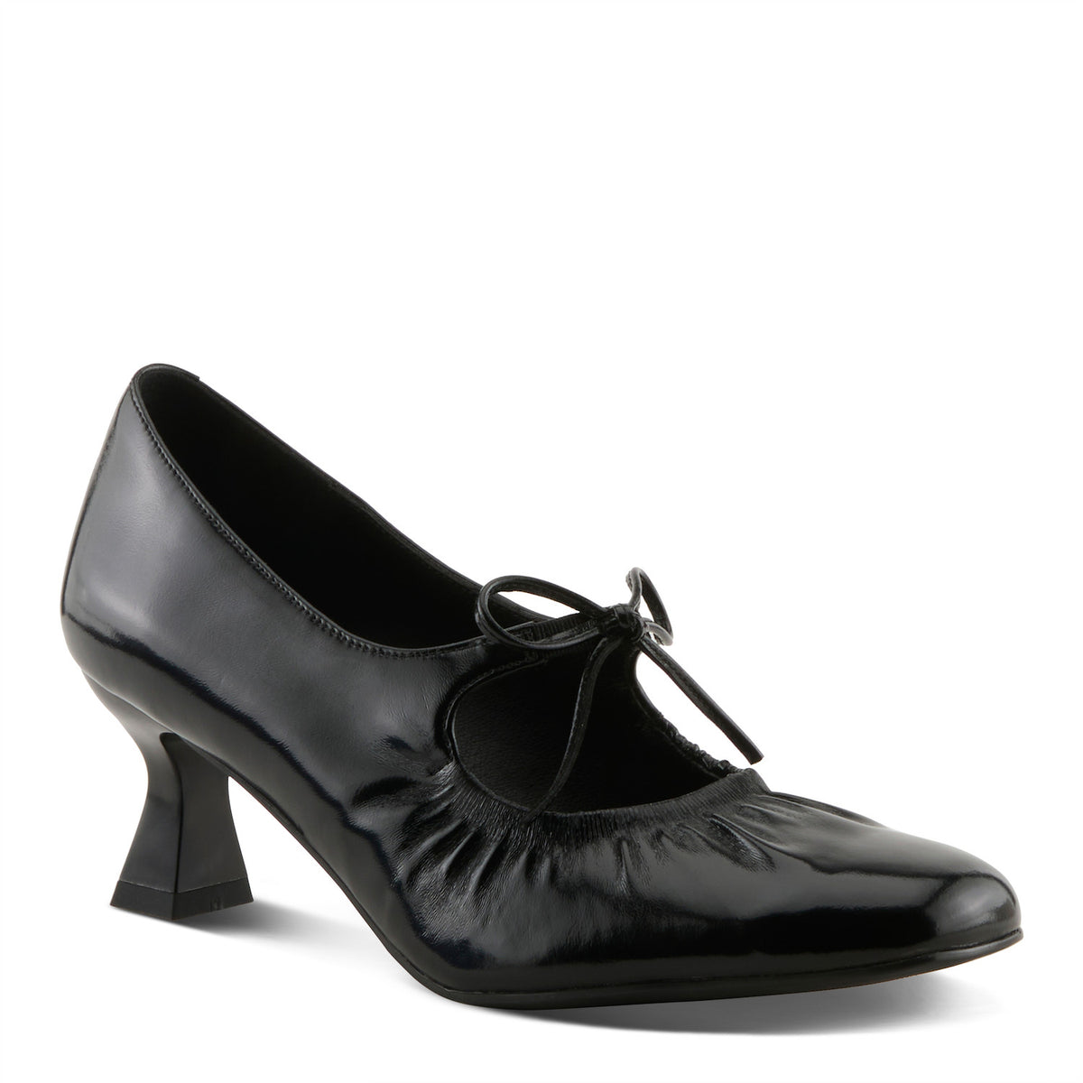 Azura by Spring Step Women's Bowtie Shoes - Black