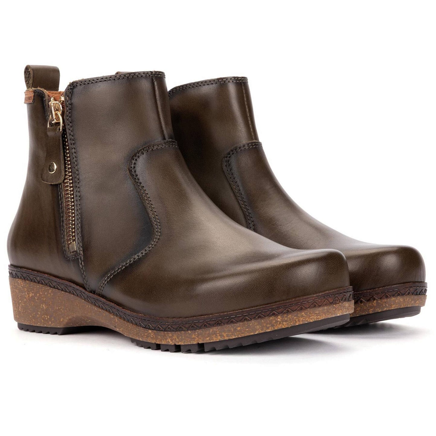 Pikolinos Women's Granada Side Zip Boot - Seaweed