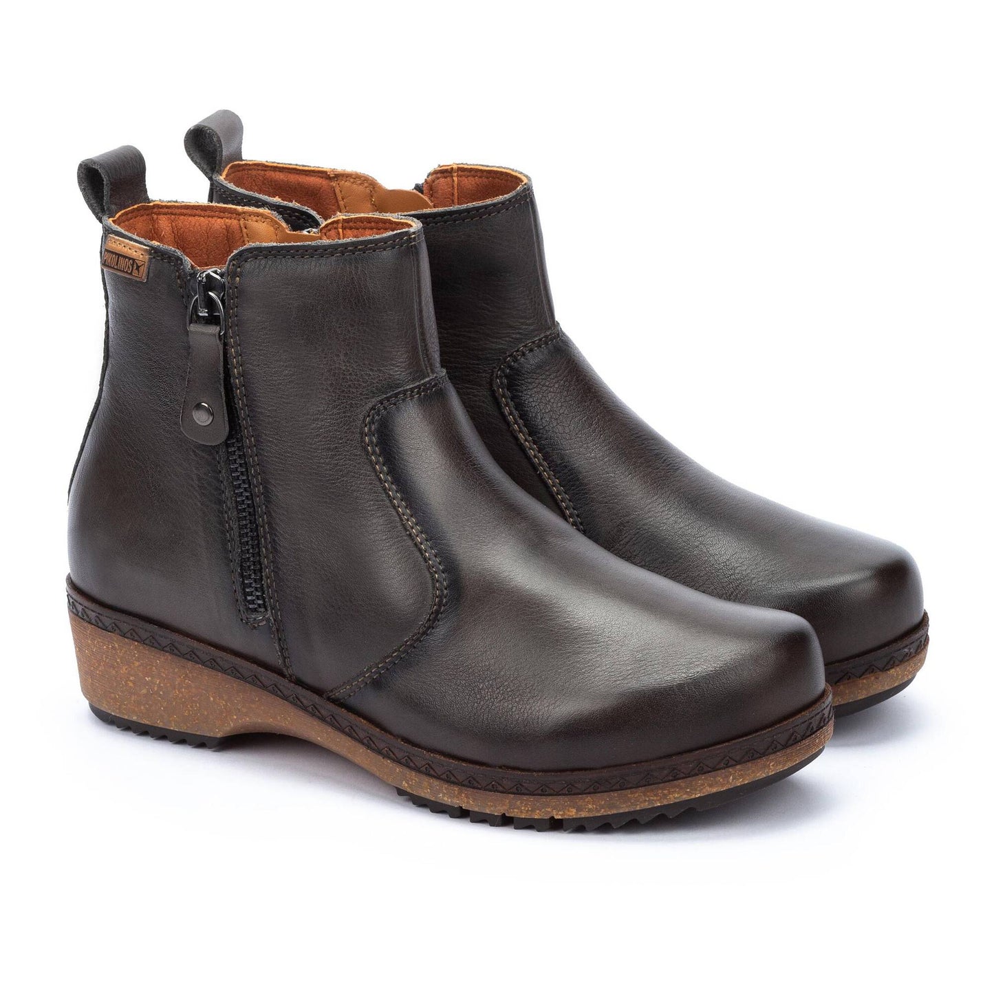 Pikolinos Granada Women’s Side-zip Ankle Boots - Lead