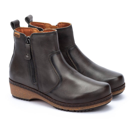 Pikolinos Granada Women’s Side-zip Ankle Boots - Lead