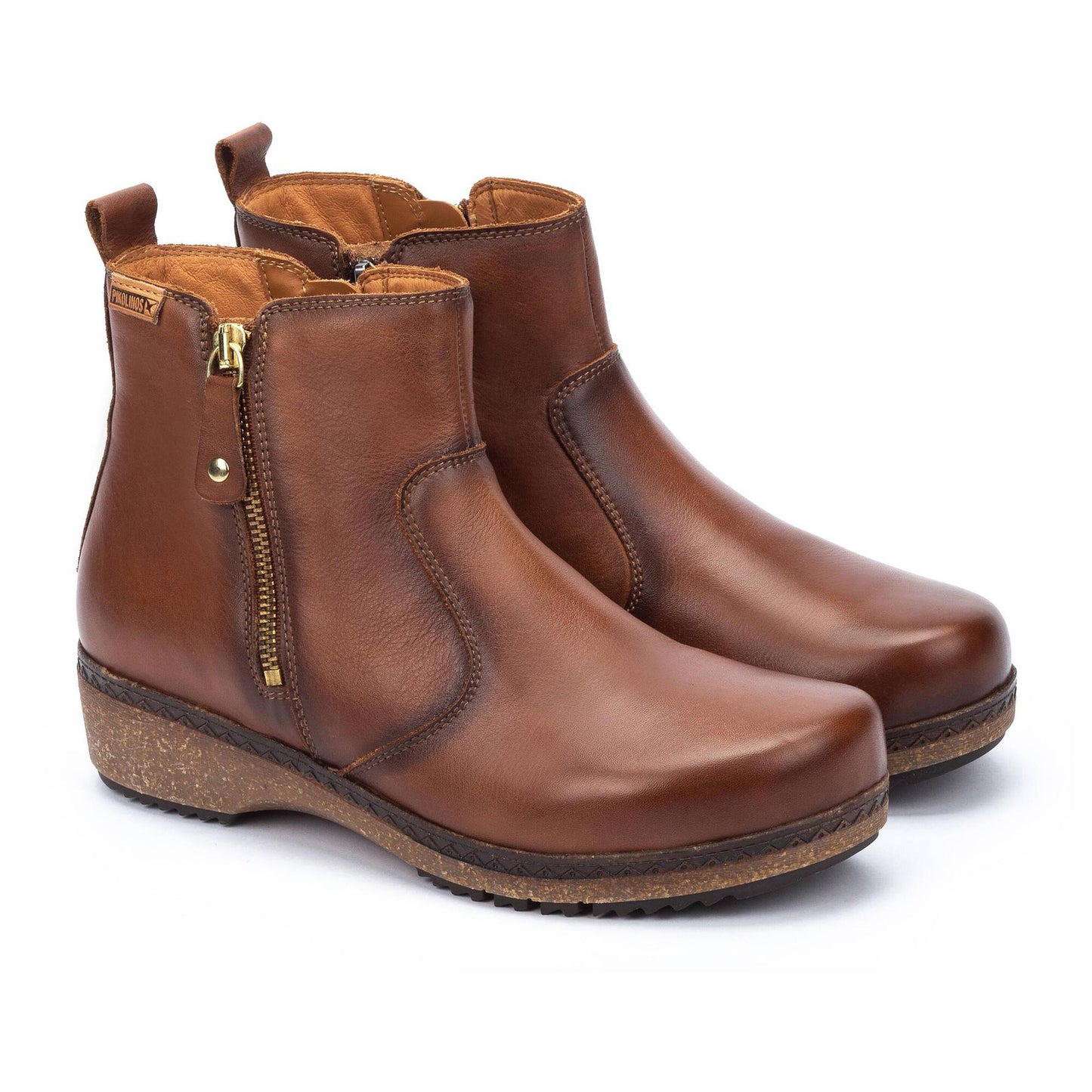 Pikolinos Granada Women’s Side-zip Ankle Boots - Cuero