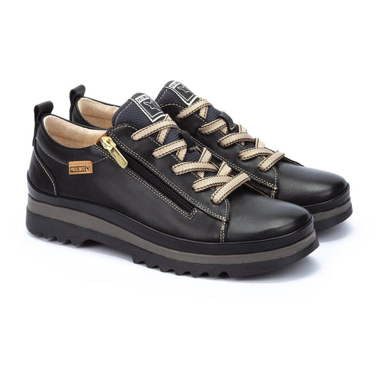 Pikolinos Women's Vigo Side Zip Shoe - Black