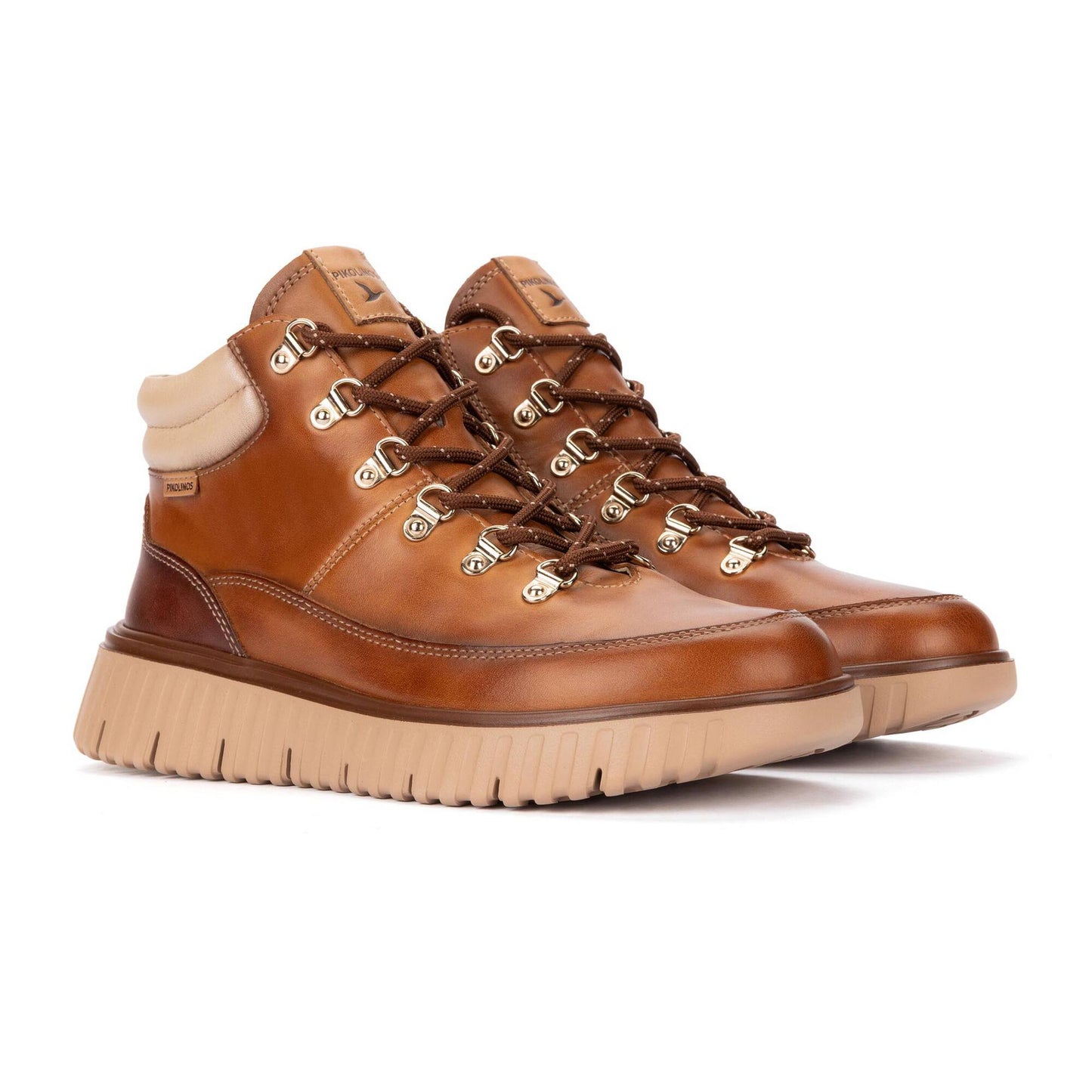 Pikolinos Women's Segovia Lace Up Boot - Brandy
