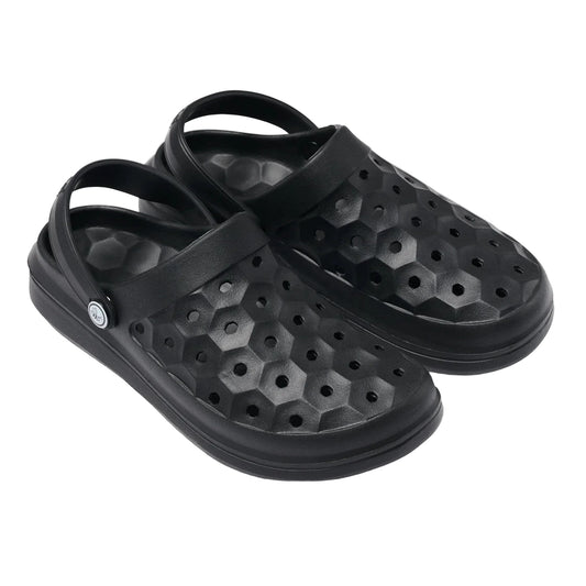 Joybees Adult Unisex Varsity Clog - Black