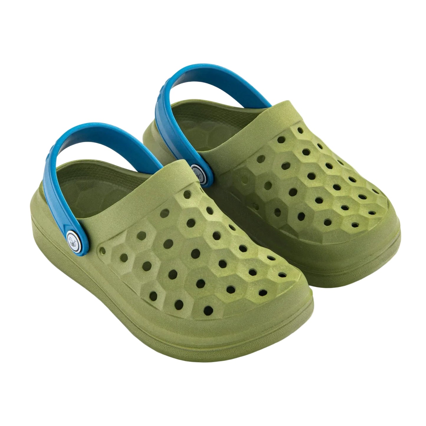 Joybees Boys Varsity Clog -Olive / Midnight Teal