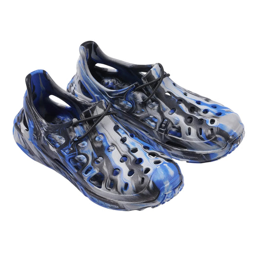 Joybees Boys Trekking Shoe - Marbled Blue / Grey