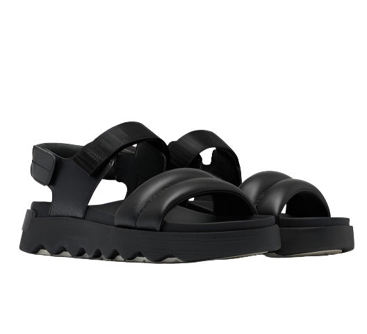 Sorel Women's Viibe Flat Sandals - Black