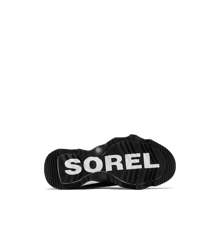 Sorel Women's Kinetic Impact Conquest Waterproof Boot - Black/Sea Salt