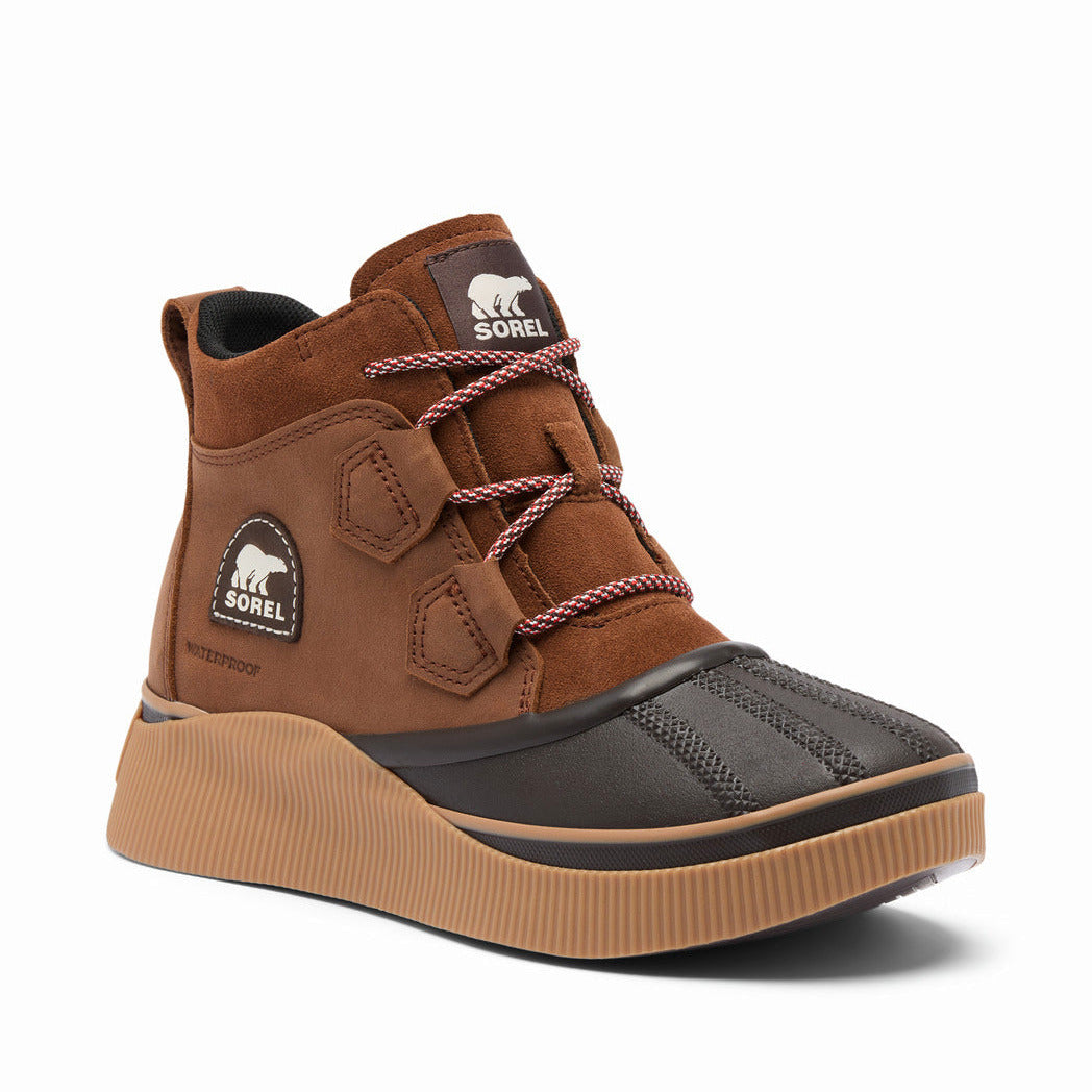 Sorel Women's Out N About IV Classic Waterproof Boot -Dark Auburn/Blackened Brown
