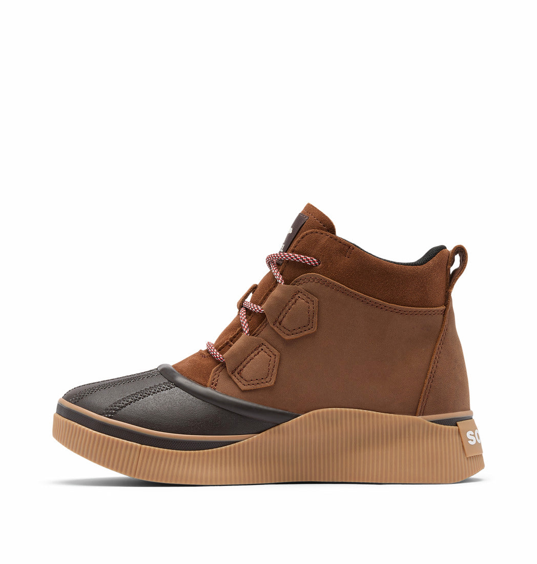 Sorel Women's Out N About IV Classic Waterproof Boot -Dark Auburn/Blackened Brown