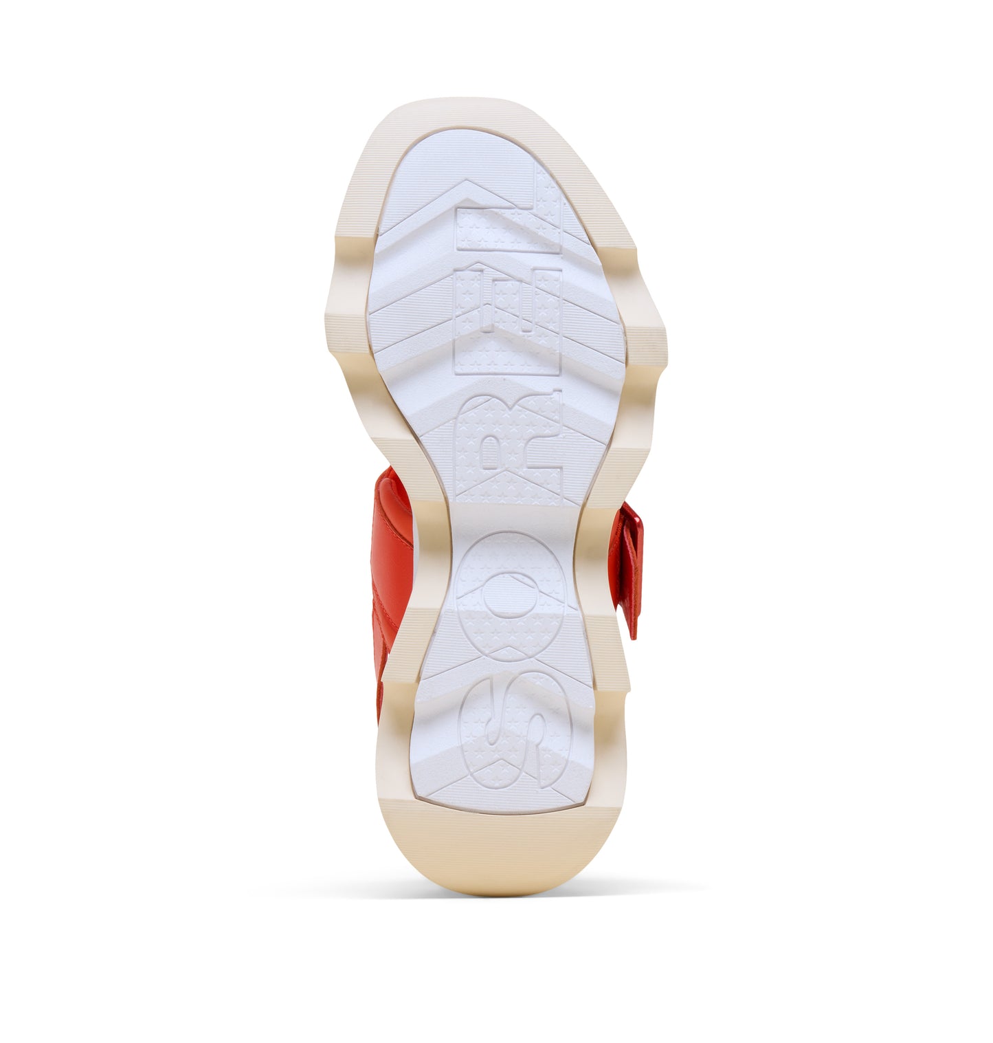 Sorel Women's Kinetic Impact Wedge Sandal - Crimson Fire/Honey White