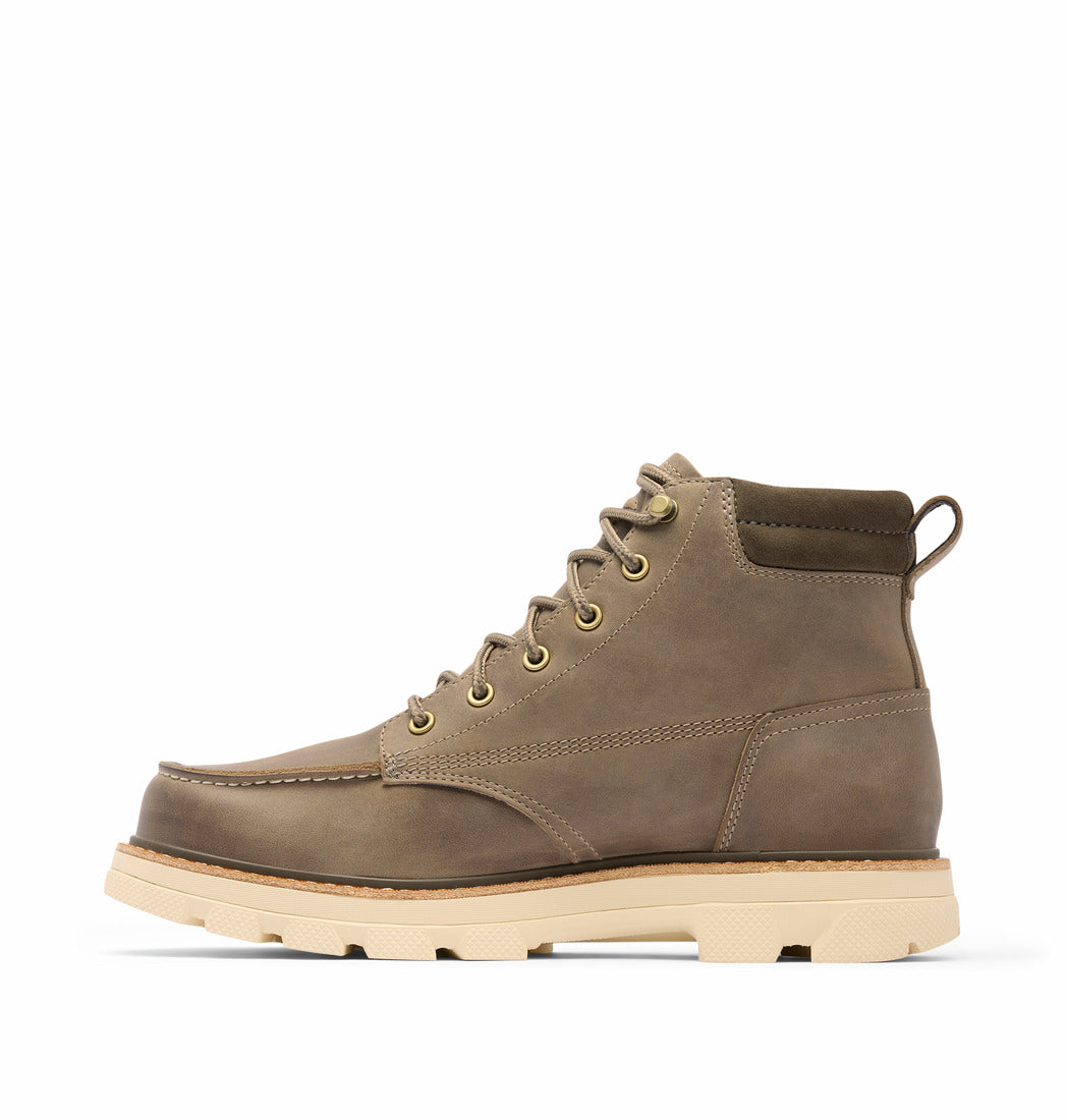 Sorel Men's Lark-47 Moc Toe Waterproof Boot - Wet Sand/Major