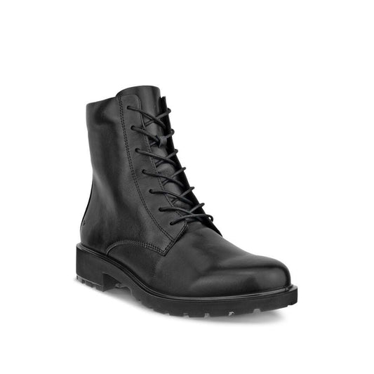 ECCO Women's Metropole Vienna Lace Boot - Black