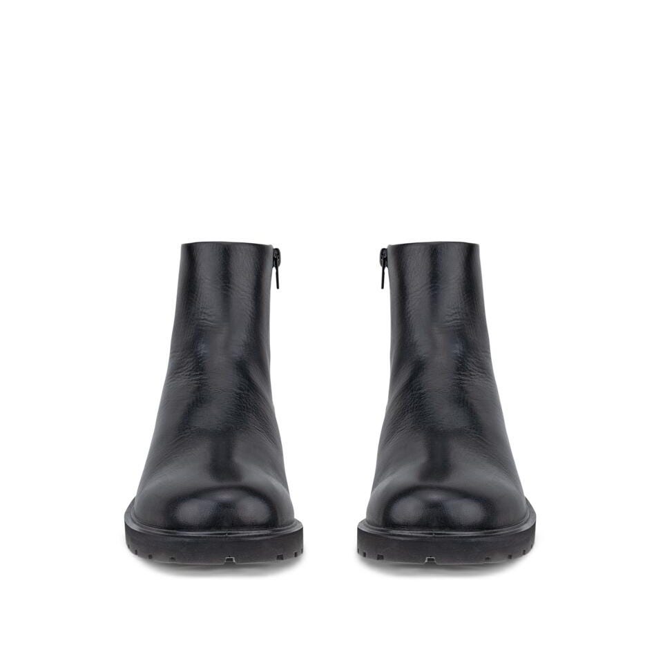 ECCO Women's Metropole Vienna Leather Waterproof Ankle Boot - Black