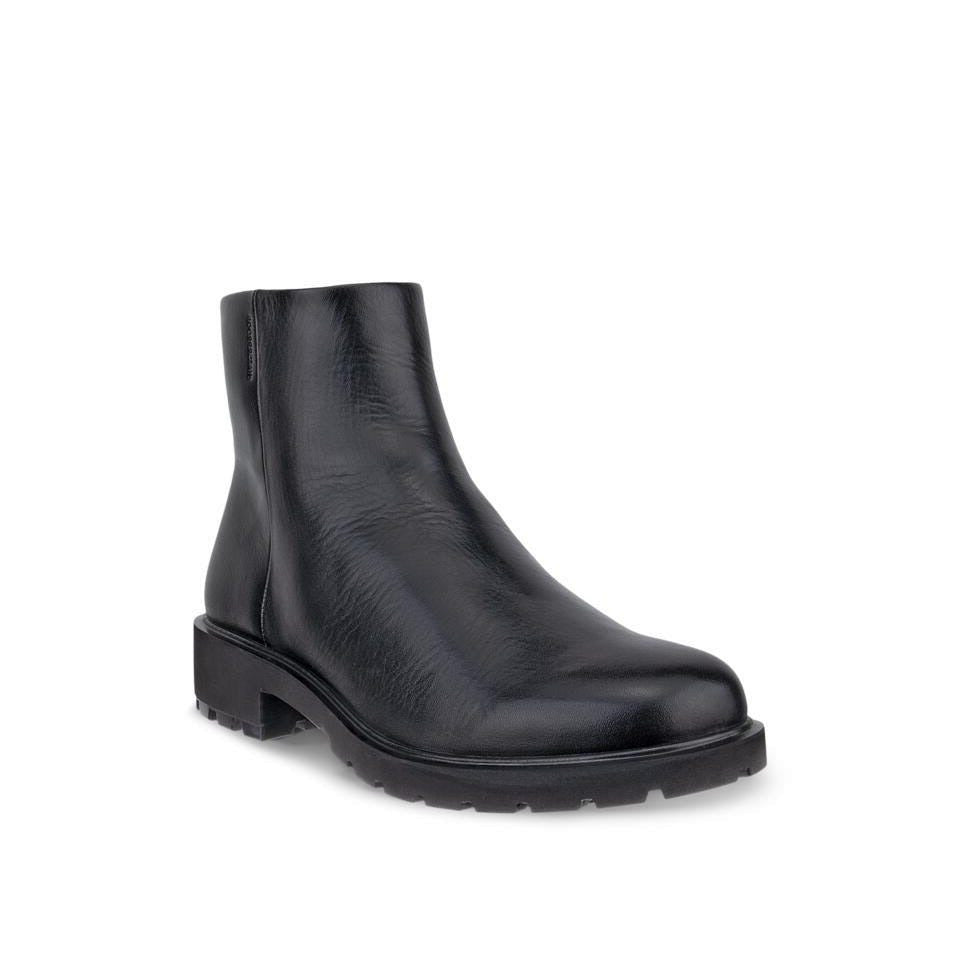 ECCO Women's Metropole Vienna Leather Waterproof Ankle Boot - Black
