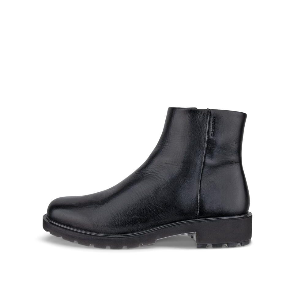 ECCO Women's Metropole Vienna Leather Waterproof Ankle Boot - Black