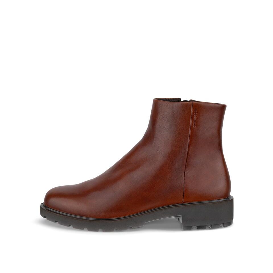 ECCO Women's Metropole Vienna Waterproof Boots - Cognac