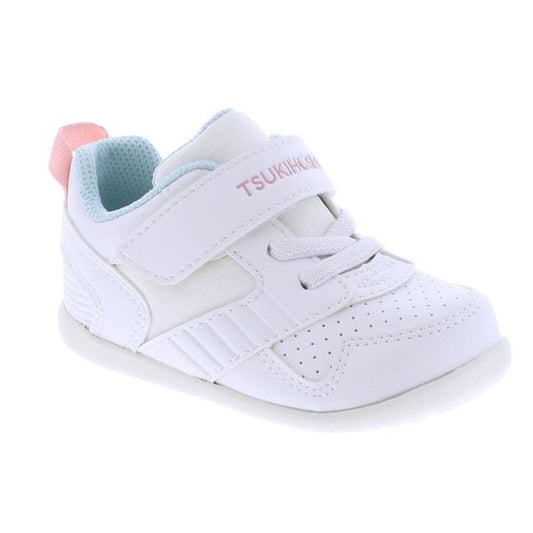 Tsukihoshi Baby Racer (Sizes 3 - 6.5) - White/Pink