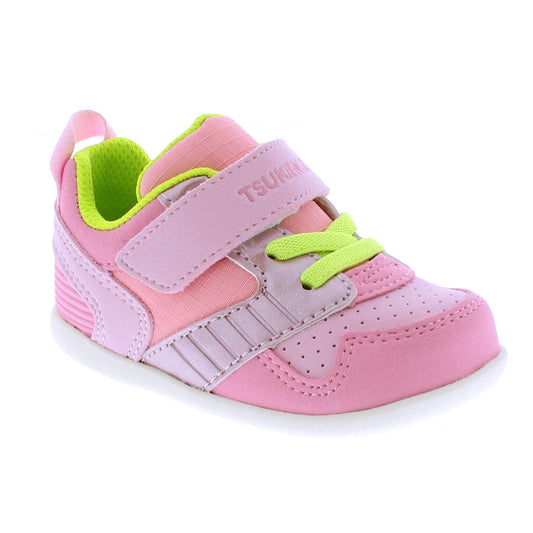 Tsukihoshi Baby Racer (Sizes 3 - 6.5) - Pink/Apple