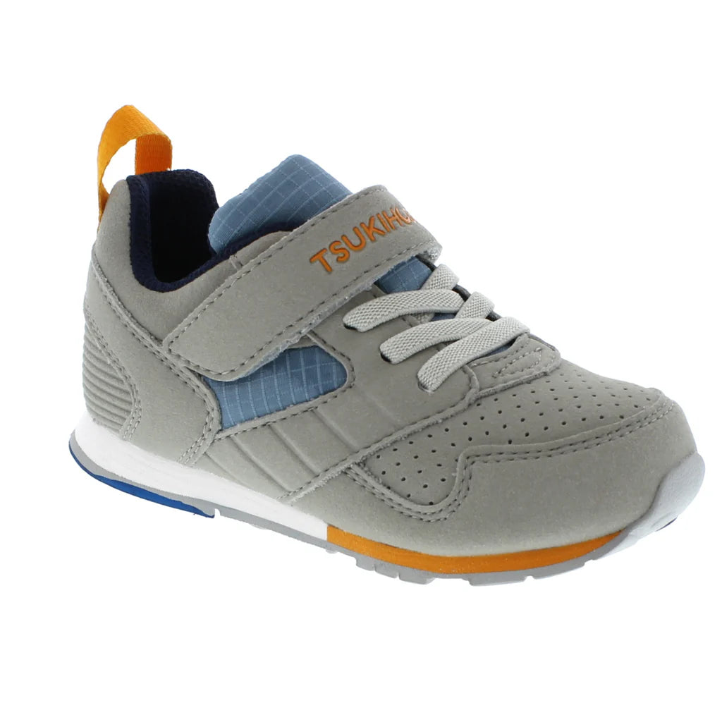 Tsukihoshi Child Racer - Gray (Sizes 7 to 13)