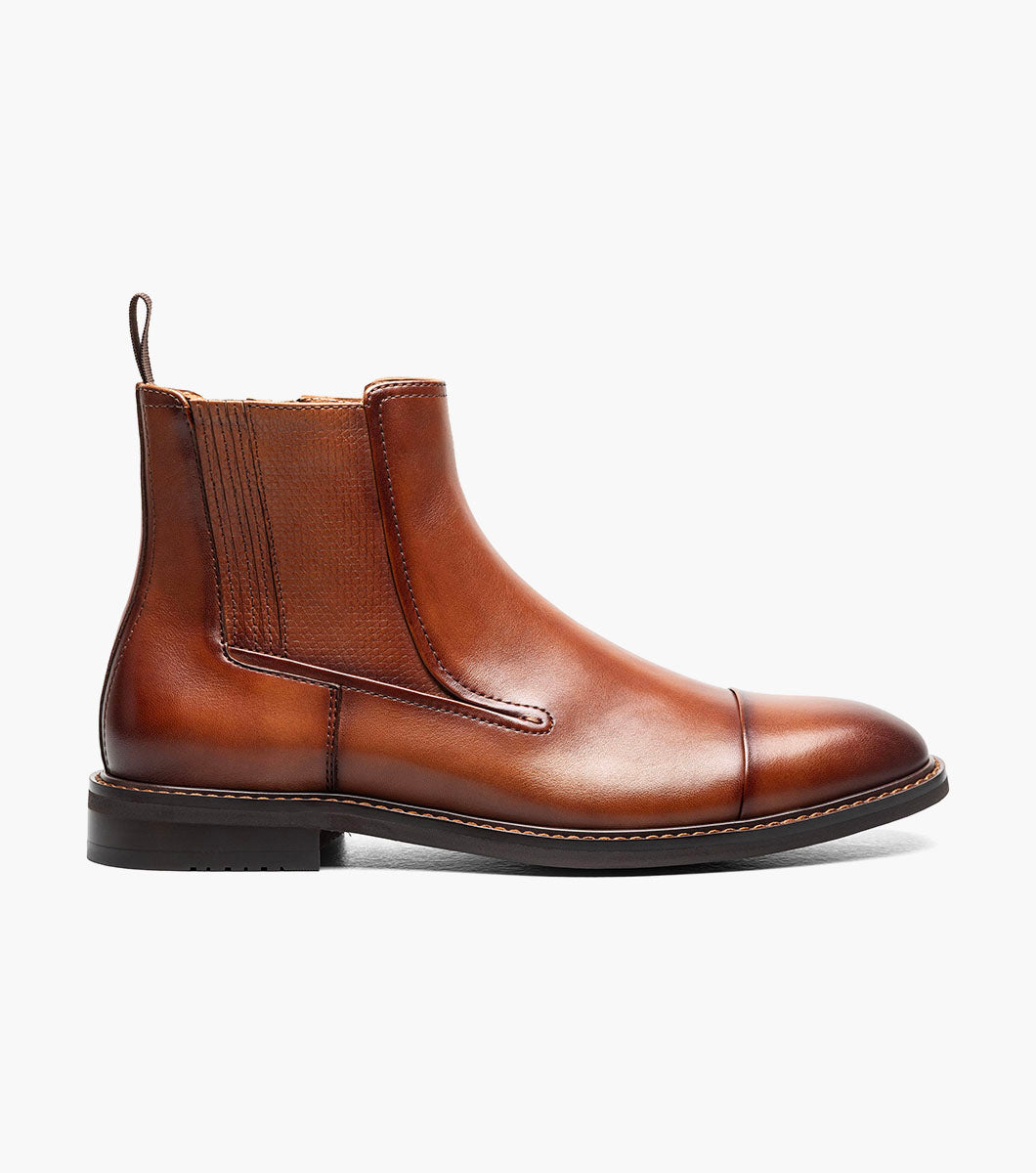 Stacy Adams Men's Berkshire Chelsea Boot - Brandy