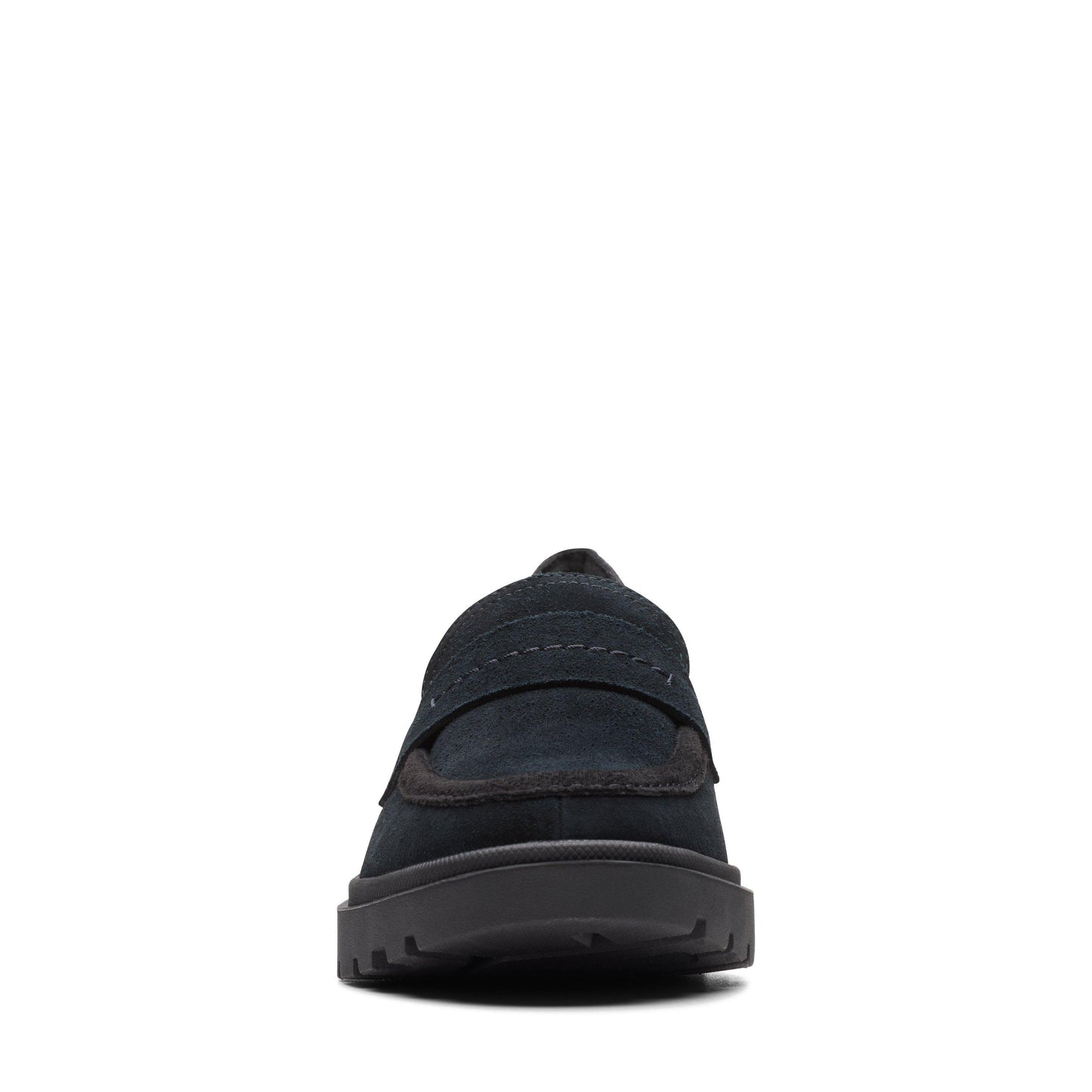 Clarks Women's Calla Ease Loafer - Black Suede