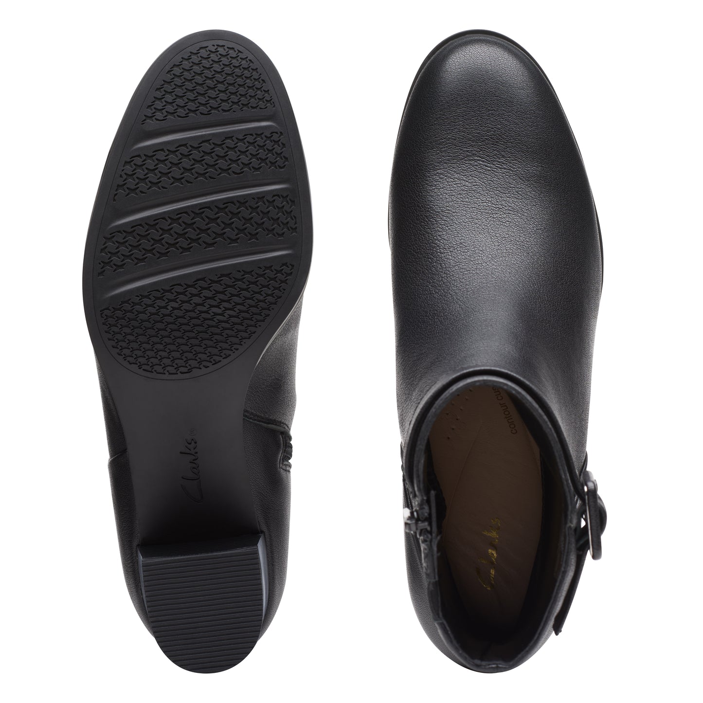 Clarks Women's Loken Zip Waterproof - Black