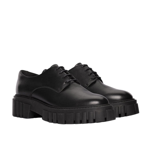 Clark Women's Page Walk Lace Up- Black