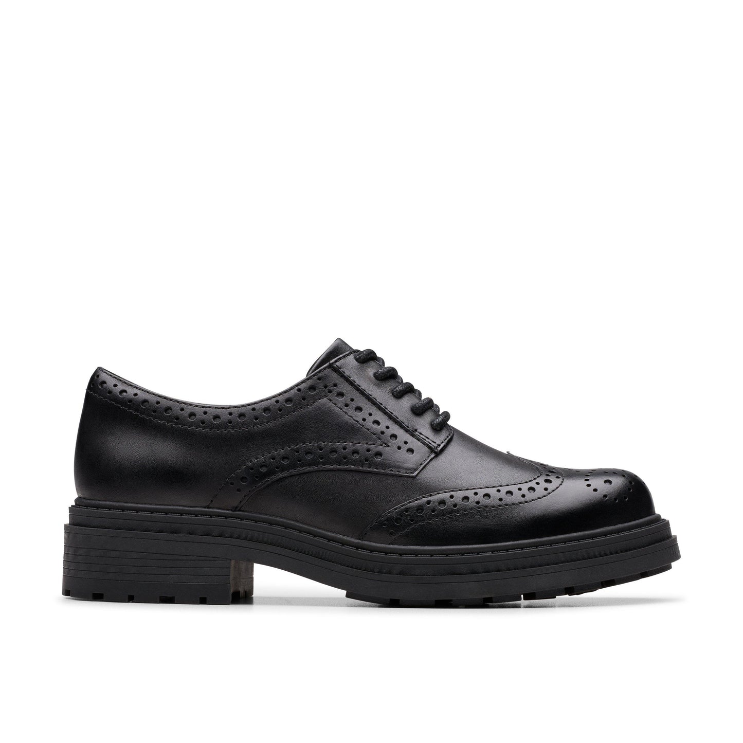 Clark Women's Orinoco3 Derby Oxford - Black