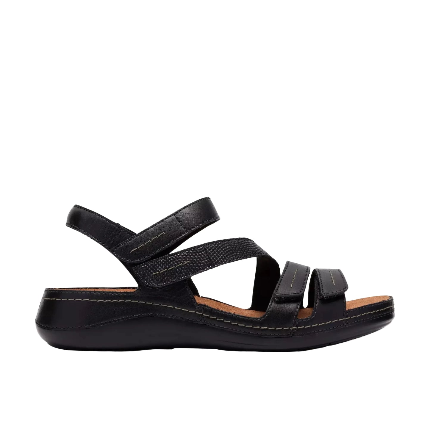 Clarks Women's Ceceily Mix Sandal - Black