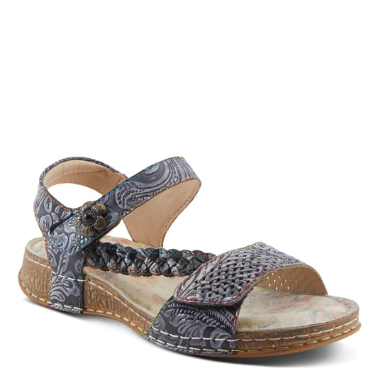 L'Artiste by Spring Step Women's Popular Sandal - Black Multi