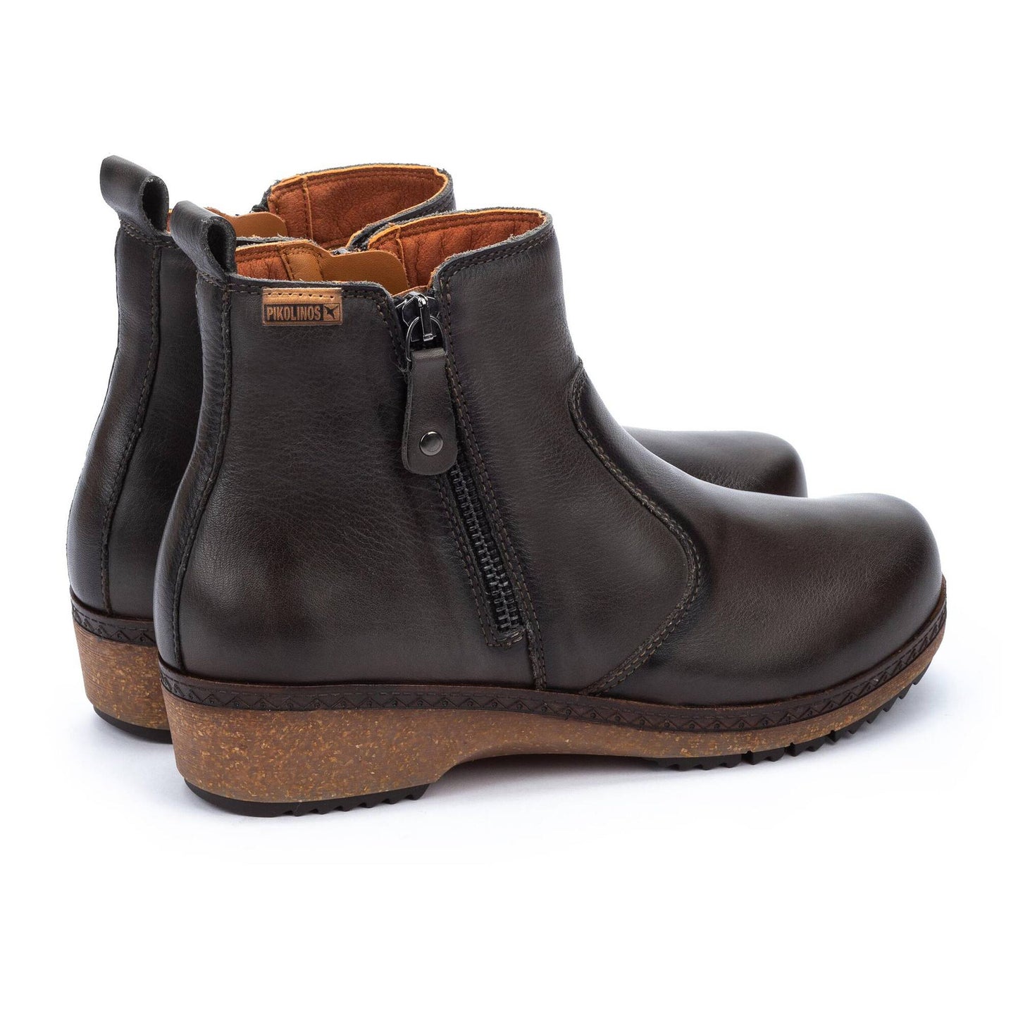 Pikolinos Granada Women’s Side-zip Ankle Boots - Lead