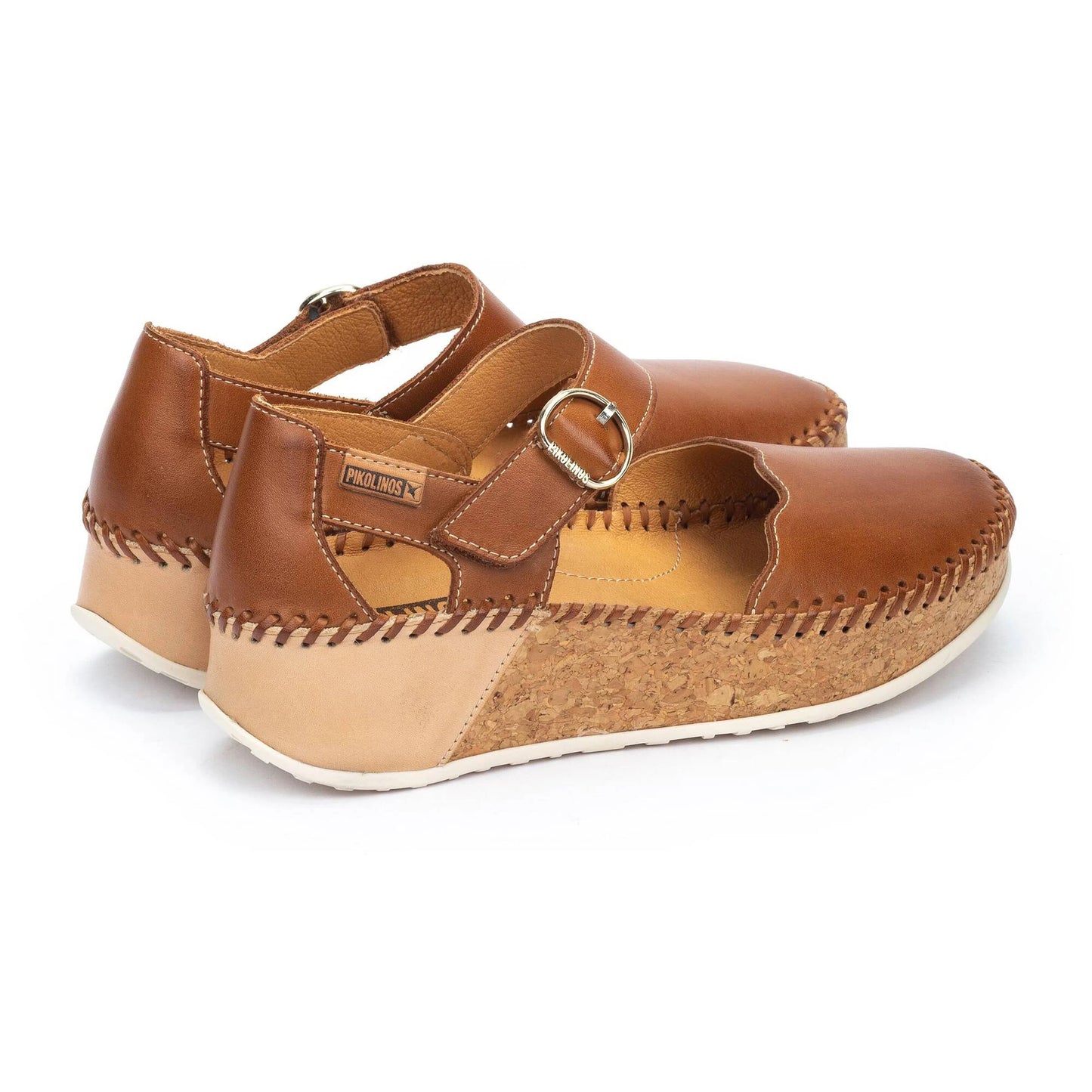 Pikolinos Women's Marina Platform Sandals - Brandy