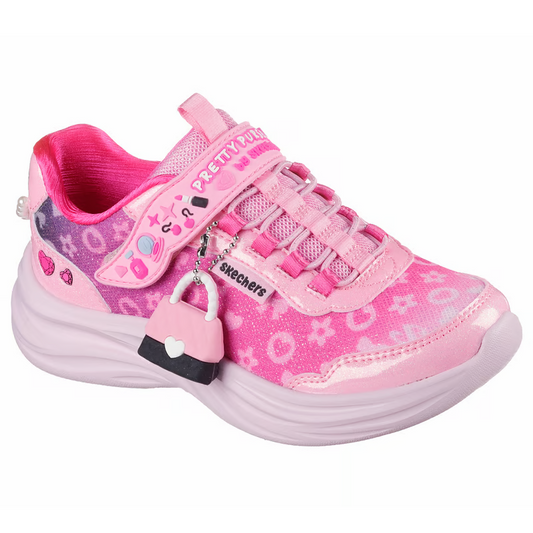 Skechers Little Kids Power Jams 2.0 (Sizes 10.5-2)-Pink Multi