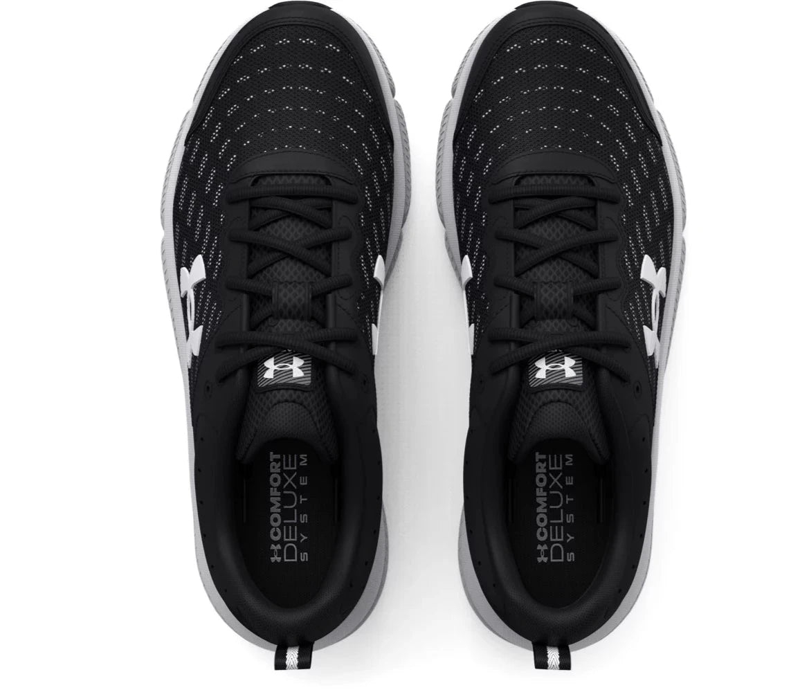 Under Armour Men's Charged Asset 10 Sneaker - Black