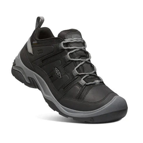 Keen Men's Circadia Waterproof Boot - Black/Steel Gray