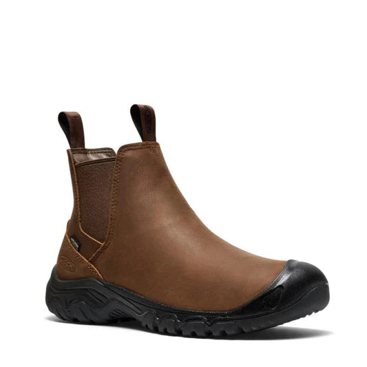 Keen Men's Anchorage IV Waterproof Boots - Dark Earth/Black