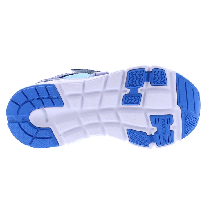 Tsukihoshi Youth Velcro Rainbow Sneaker - Navy Mint (Sizes 1.5 to 5)